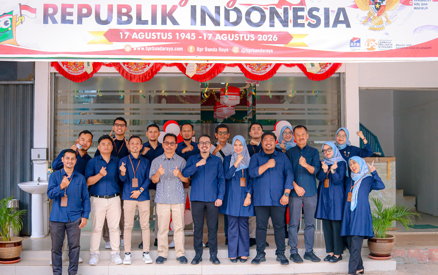 BPR Banda Raya Perkuat Bisnis, Kantor Kas Bengkong Naik Jadi Kantor Cabang